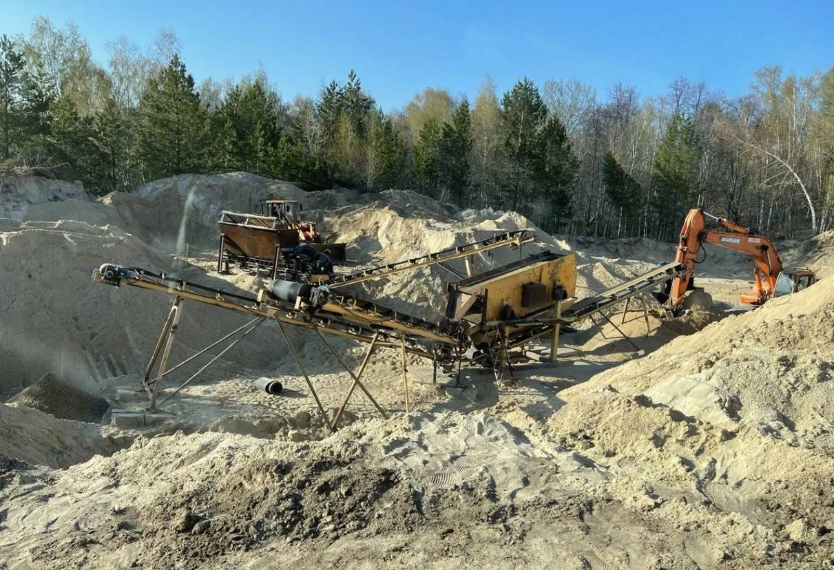 Песчаный карьер