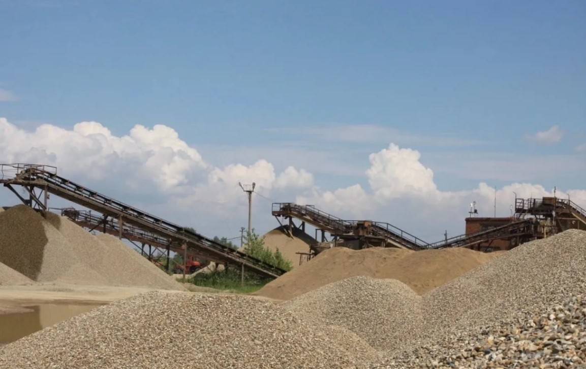 Карьер по добыче и переработке гпс