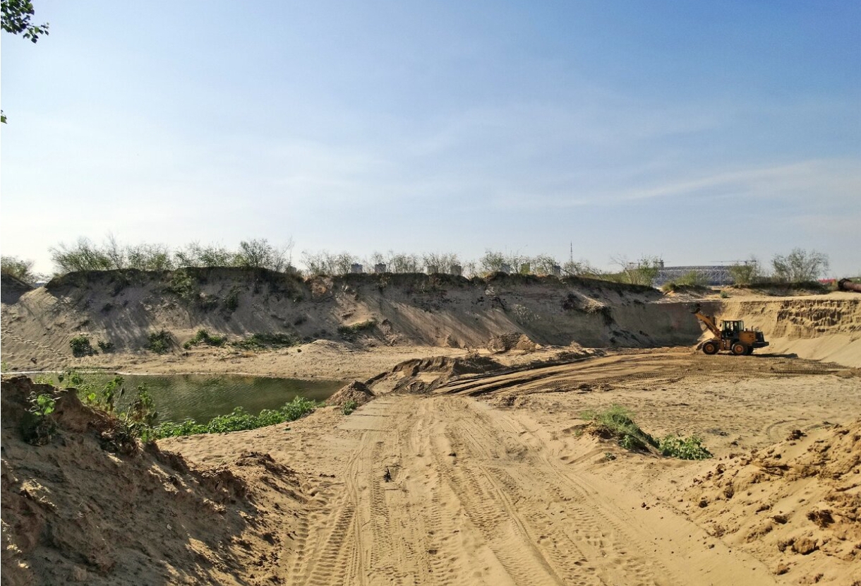 Продам песчаный карьер 