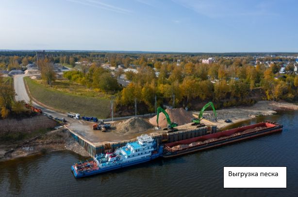 ? В аренду, грузовой причал на Волге, в Нижнем.