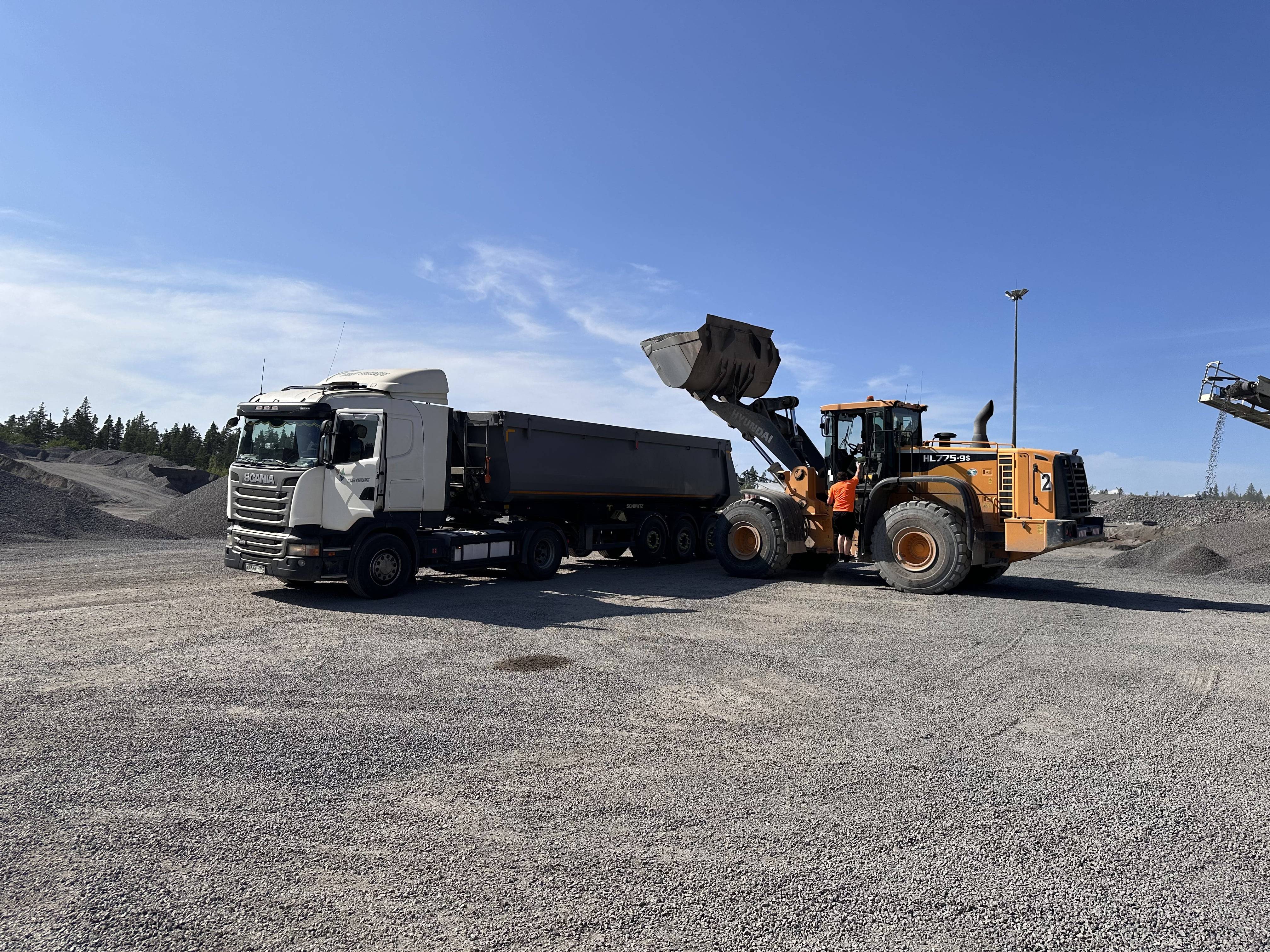 Озерный карьер