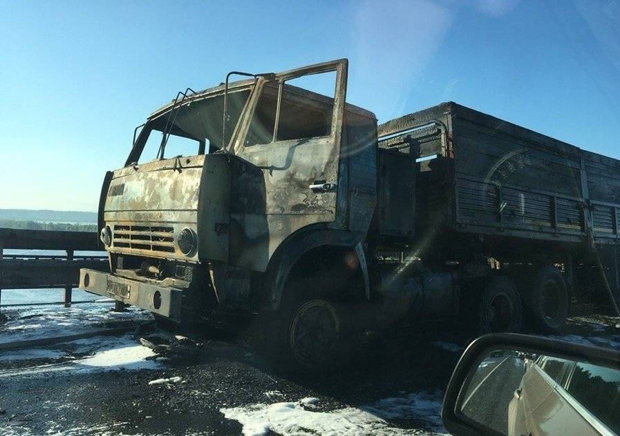 Сгорел на мосту 