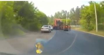 Попал под каток 