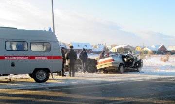 Тройное ДТП с участим Камаза в Челябинской области 