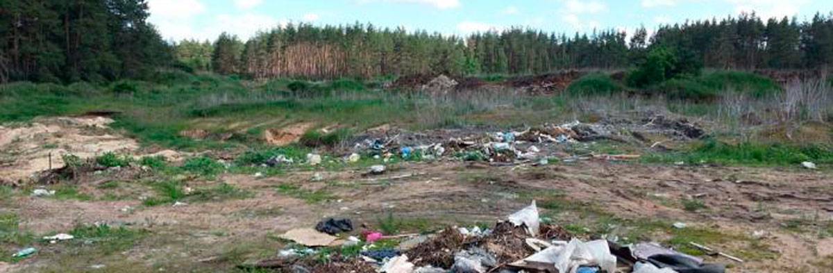 Закрыли незаконную свалку в Озерках 