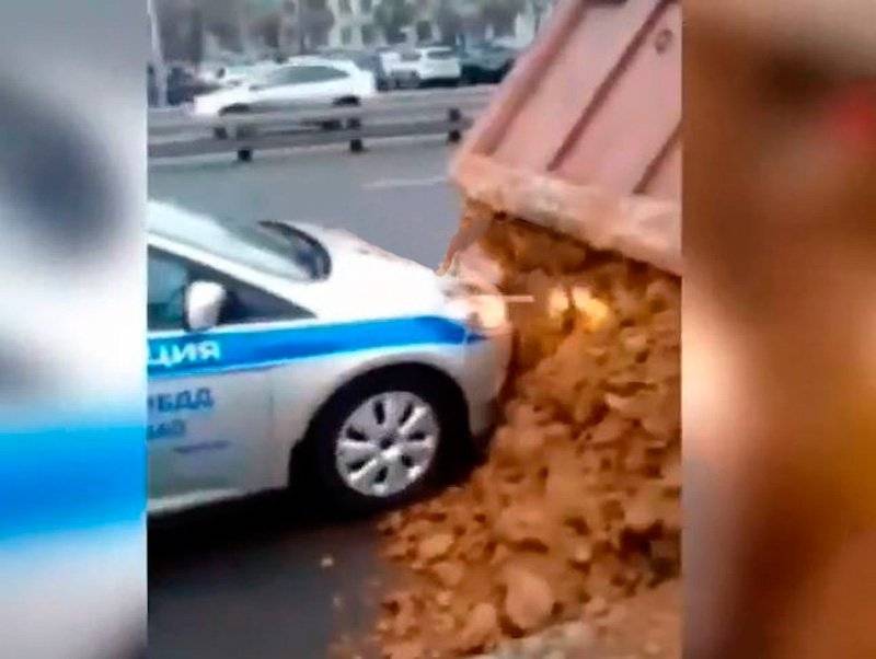 Засыпал гаишку