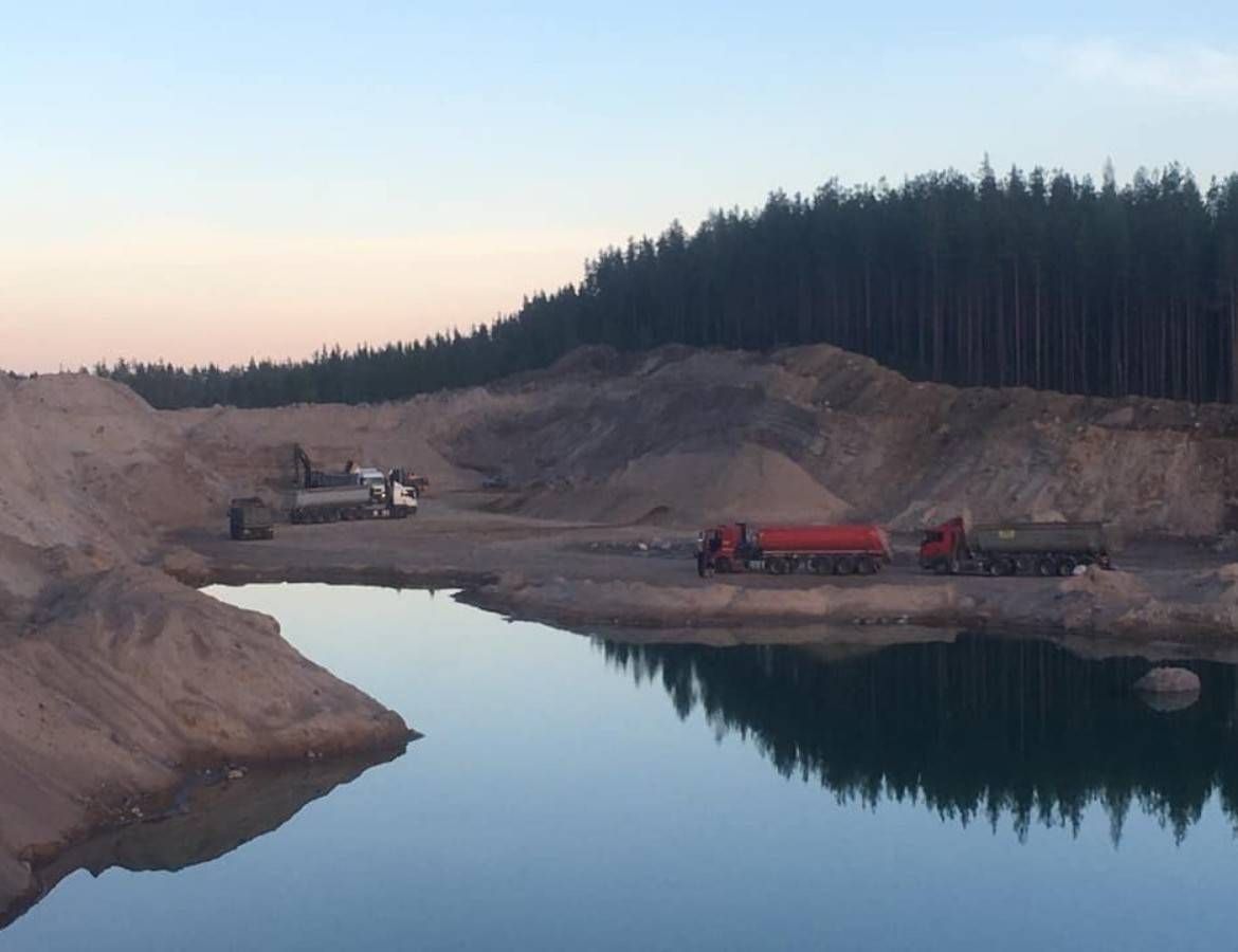 Будни карьера Черничная гора