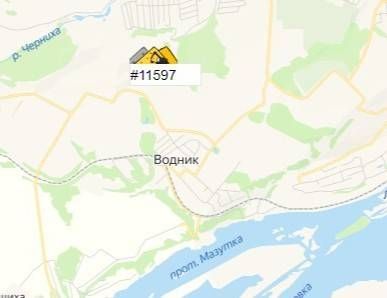 Карьер #11597 на карте