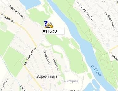 Карьер #11630 на карте