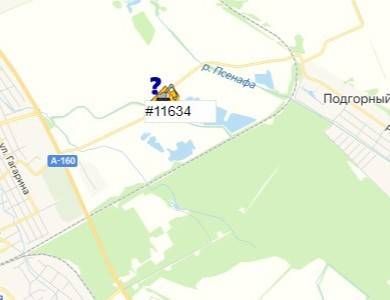 Карьер #11634 на карте