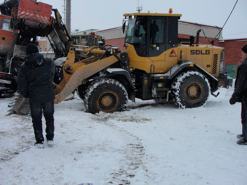 В Сызрани провалился кран