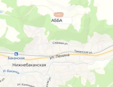 АББА на карте