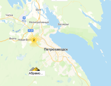 Карьер Абрамовский на карте