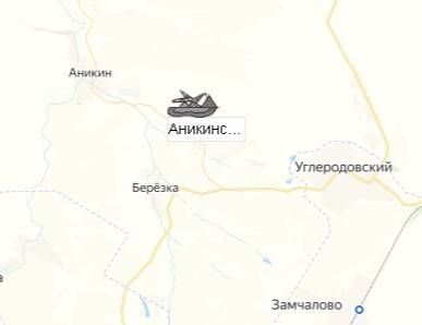 Аникинский ГОК на карте