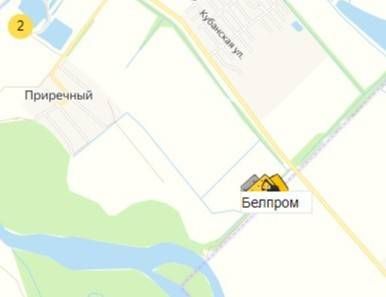 Белпром на карте