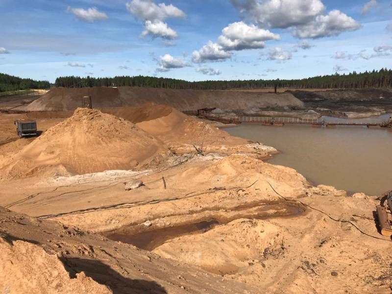 Таменгонт карьер Ленинградская область