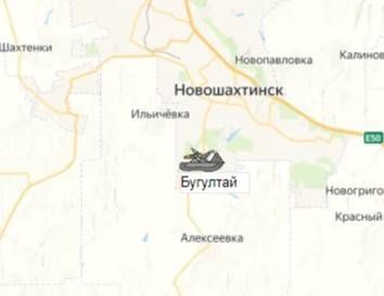 карьер Бугултай на карте