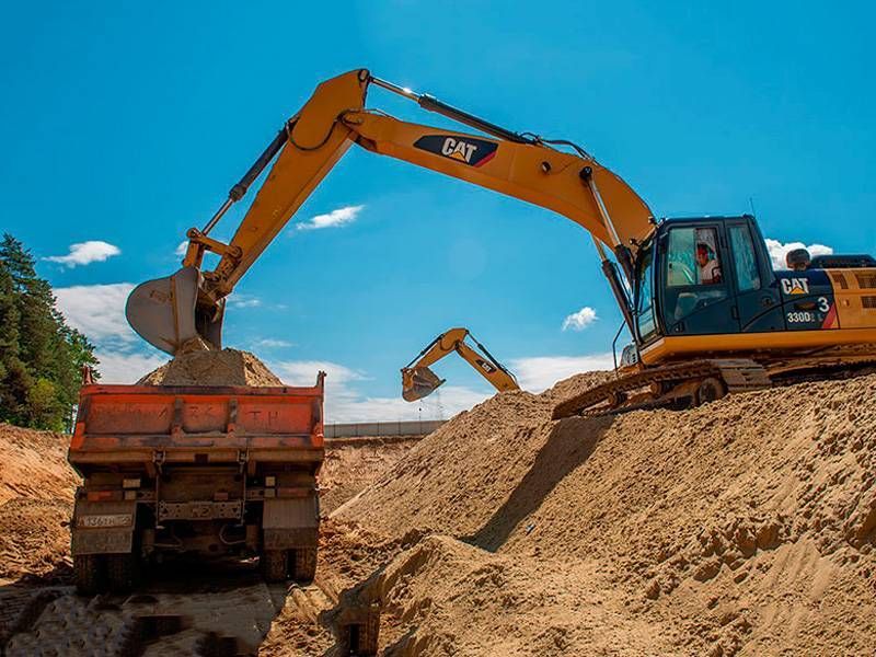 автопарк карьера Буньково