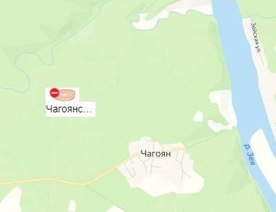 Чагоянский Карьер Известняка на карте