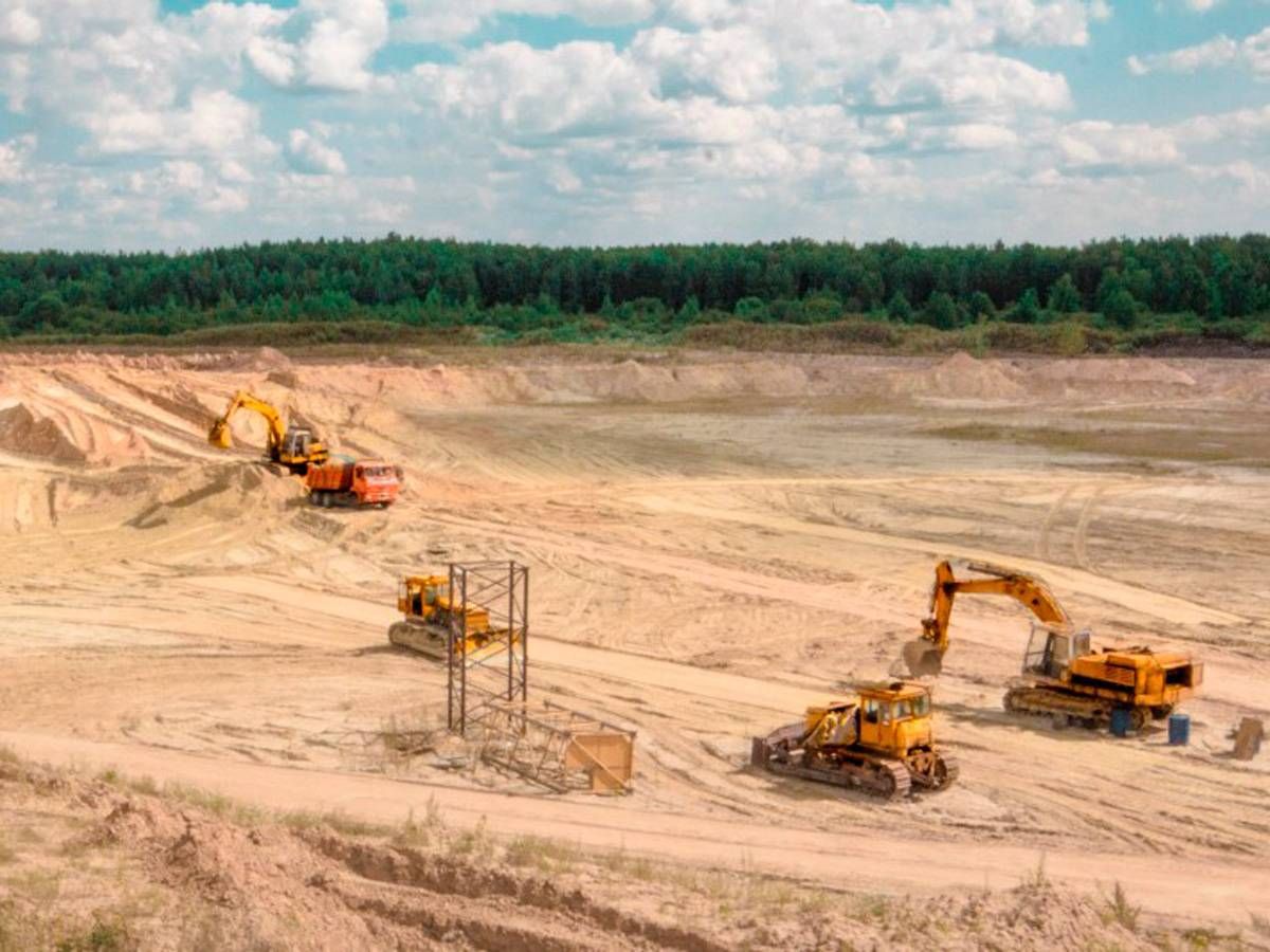 карьер Чаплыгино Московская область