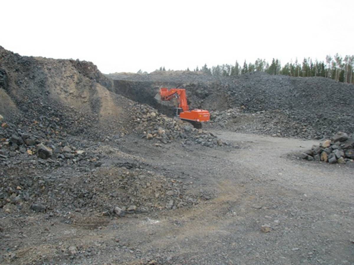 Чевжавара Карьер в Карелии