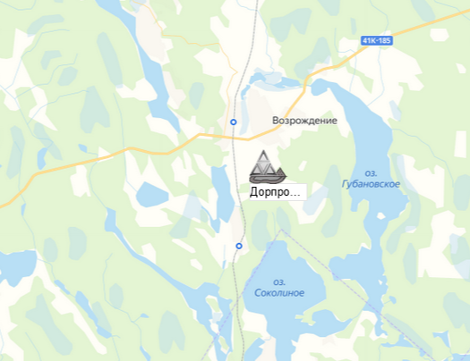 Дорпромгранит на карте