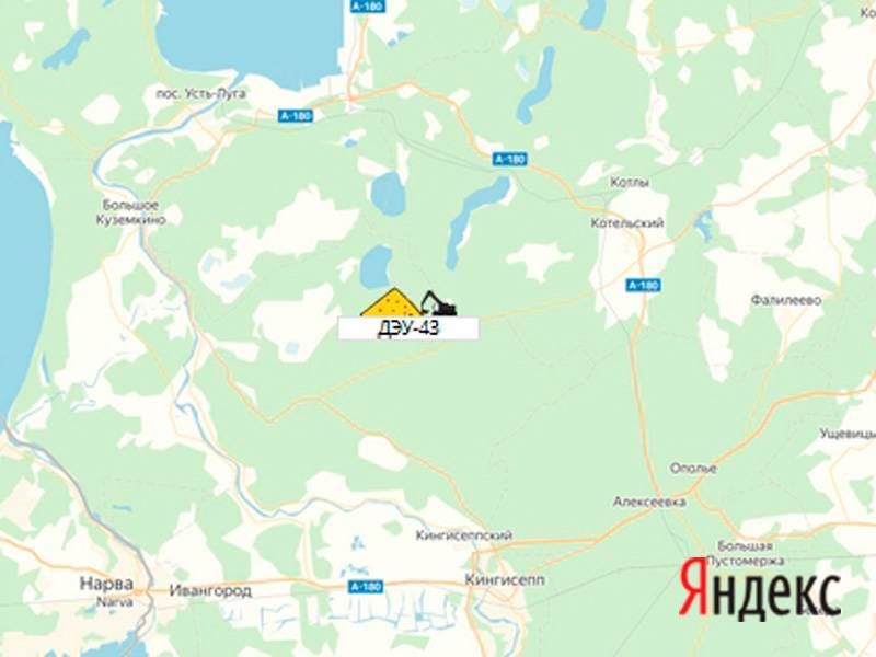 ДЭУ-43 Карьер на карте