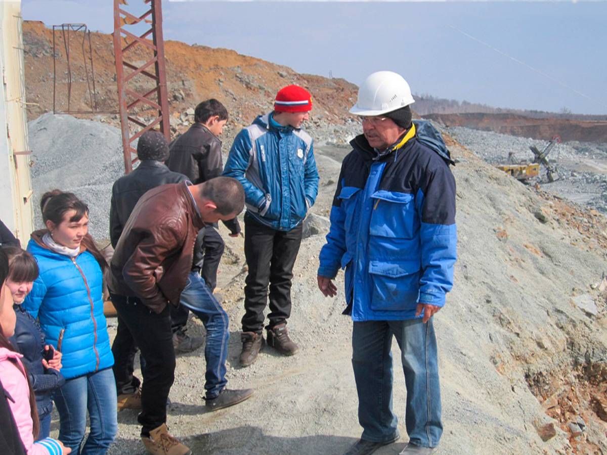 Экскурсия на карьер Сангалыкский