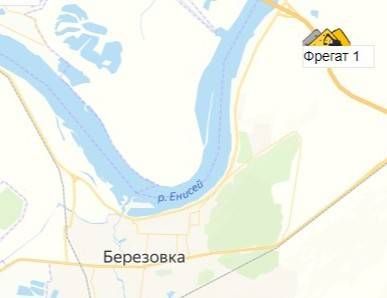 карьер Фрегат 1 на карте