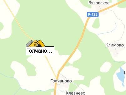 карьер Голчановский на карте