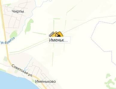 карьер Именьково на карте