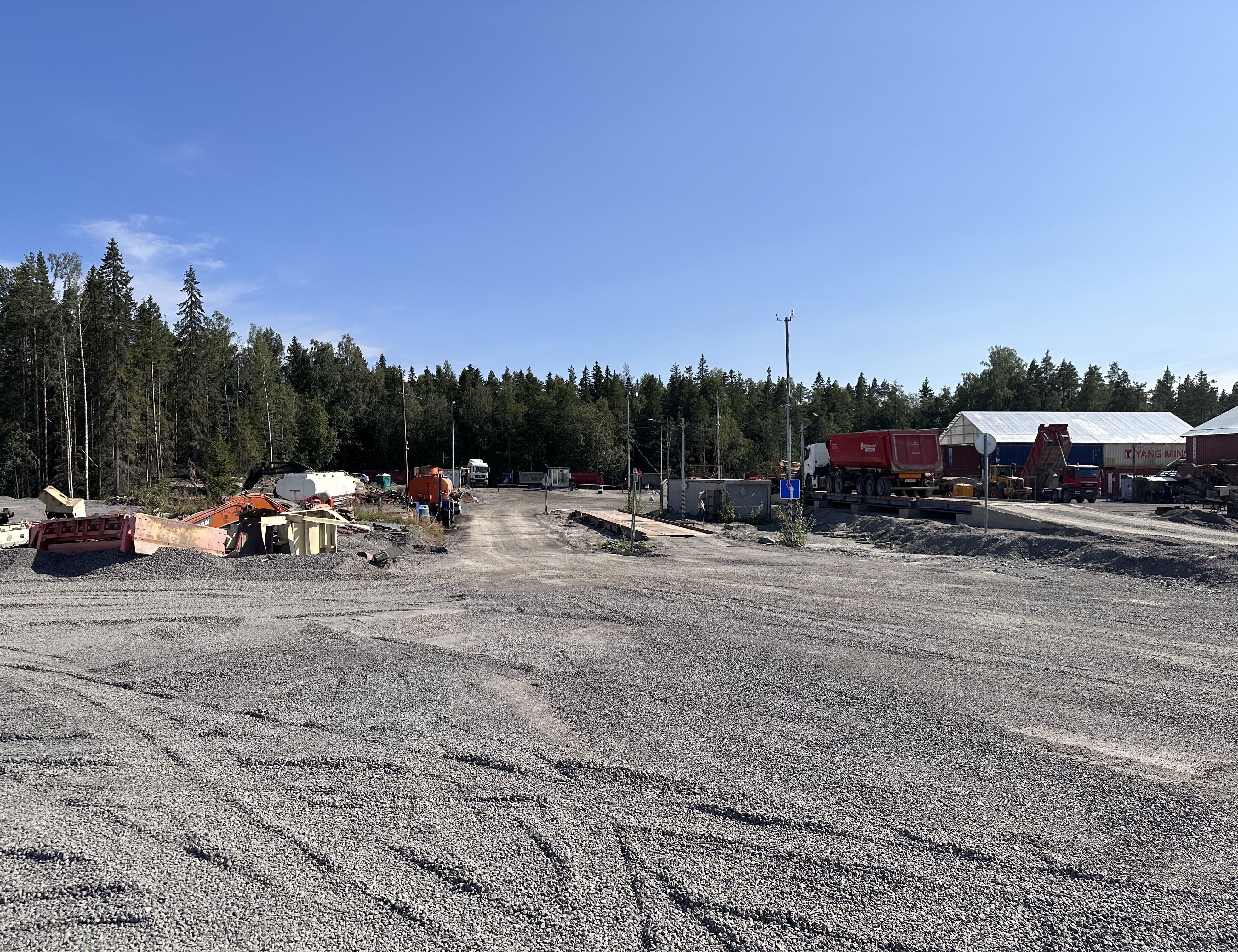 карьер Озерный Ленинградская область