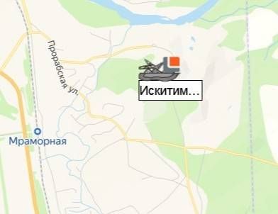 карьер Искитимский на карте