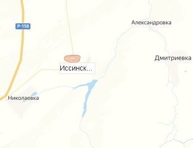 Иссинский КСМ на карте