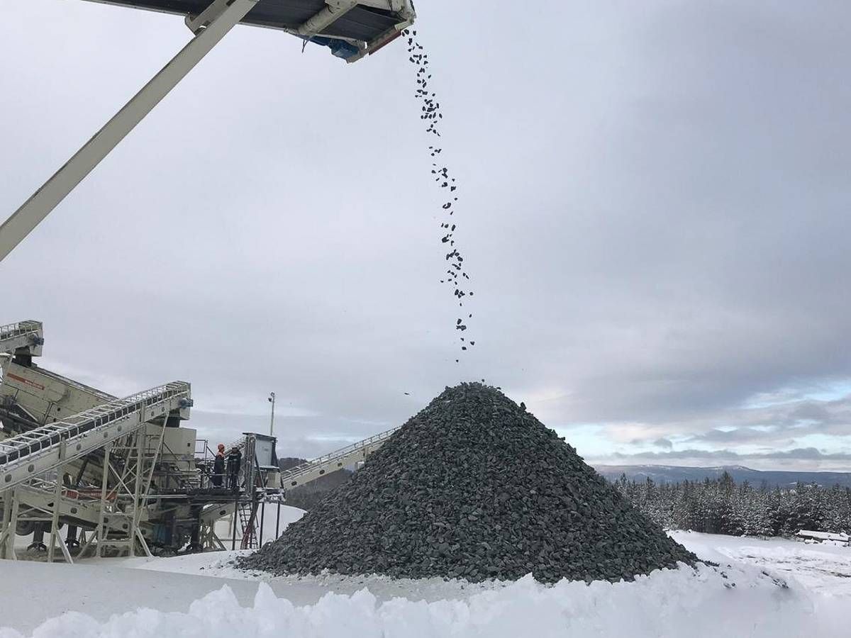 производство щебня  Абзаковский карьер Башкортостан