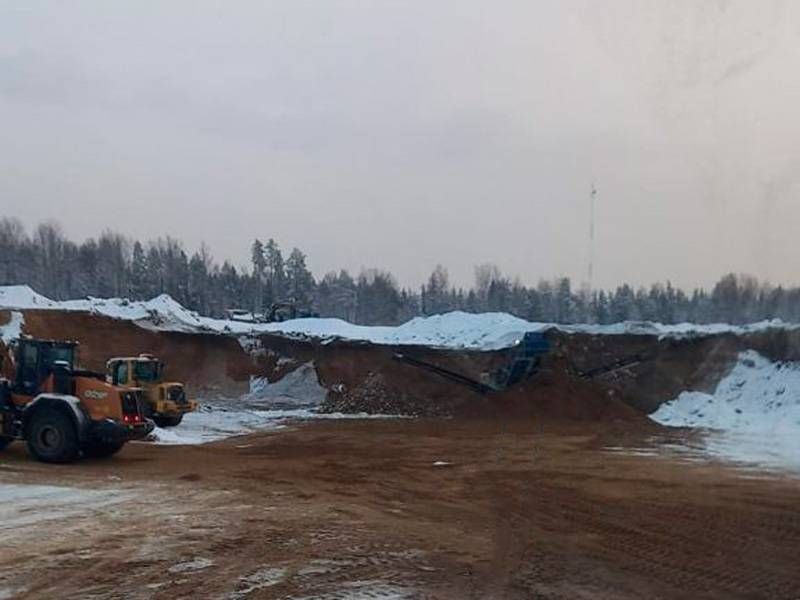 Каллелово карьер Леннградская область