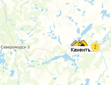 Карьер Канентъявр на карте