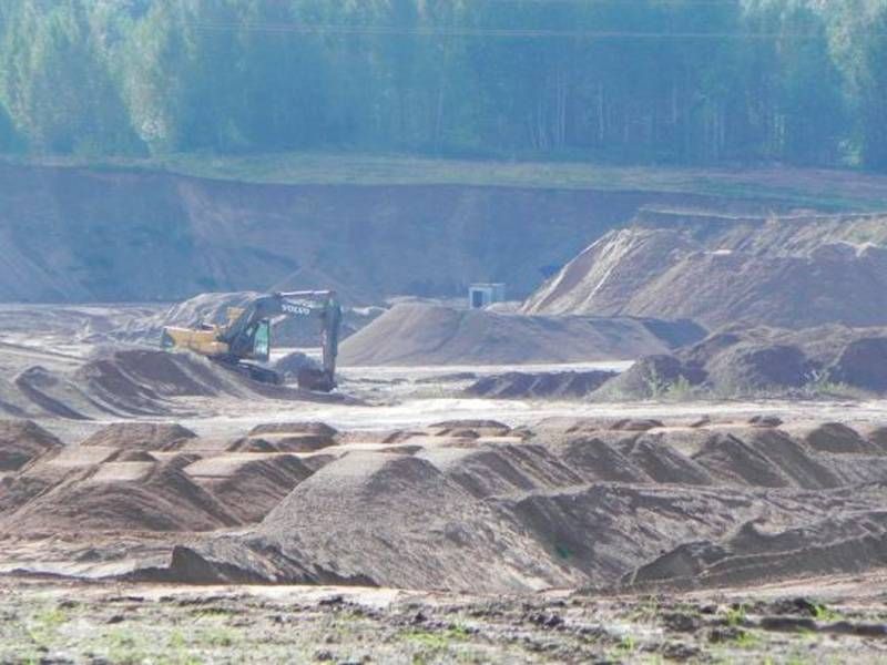 Алё карьер Псковская область