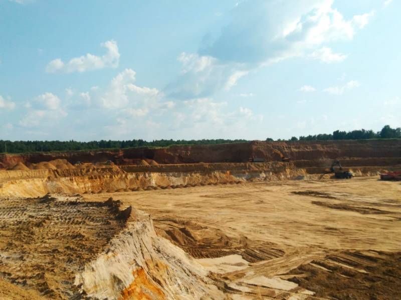 карьер Долматово 2 Московская область