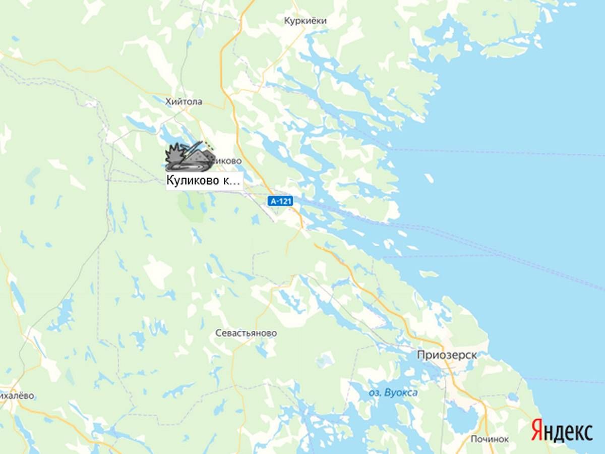 карьер Куликово карьер на карте