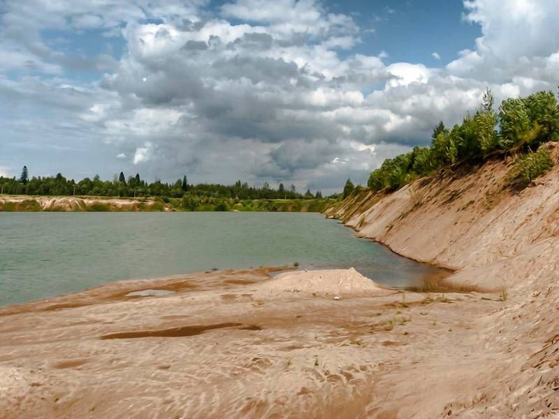 карьер Ларионов остров Ленинградская область