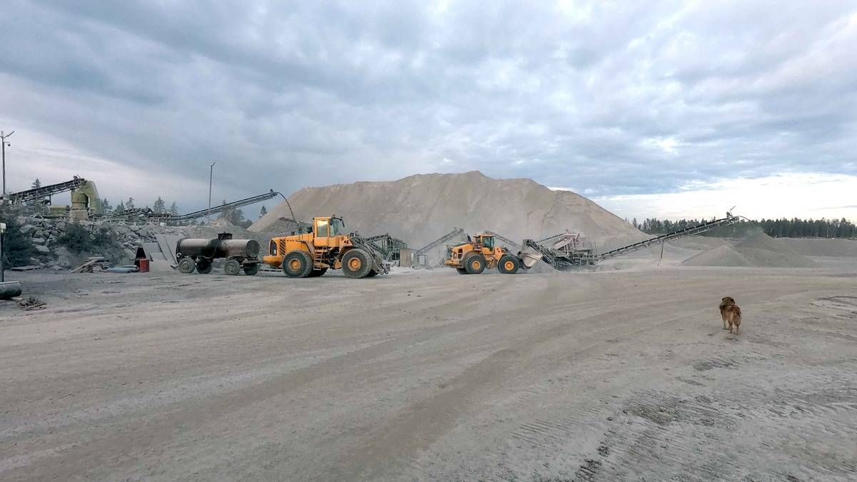 карьер Озерный Ленинградская область