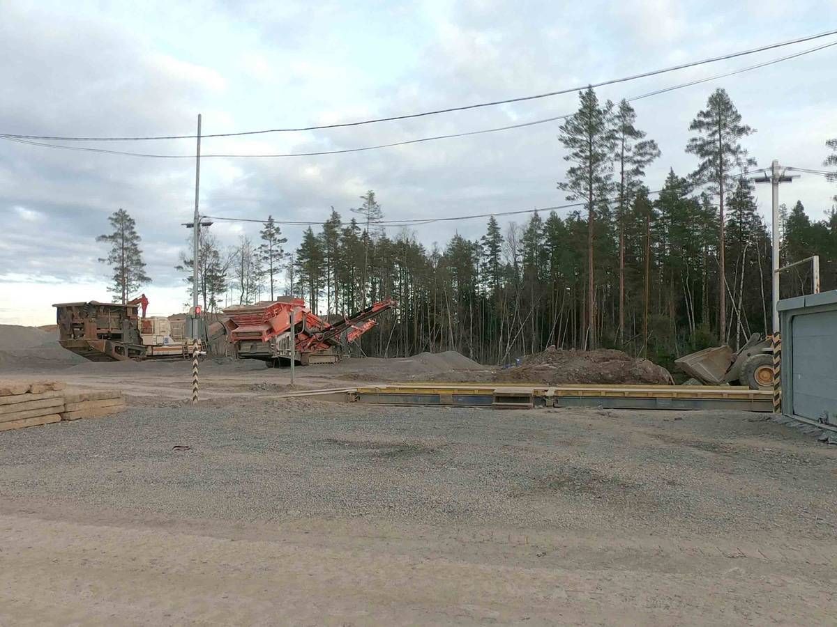 карьер Озерный Ленинградская область