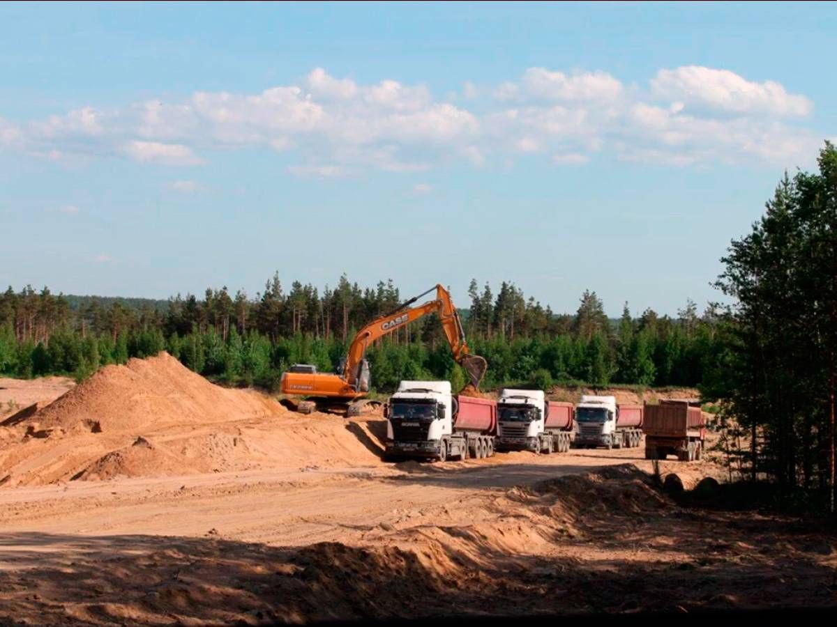 Залесье карьер