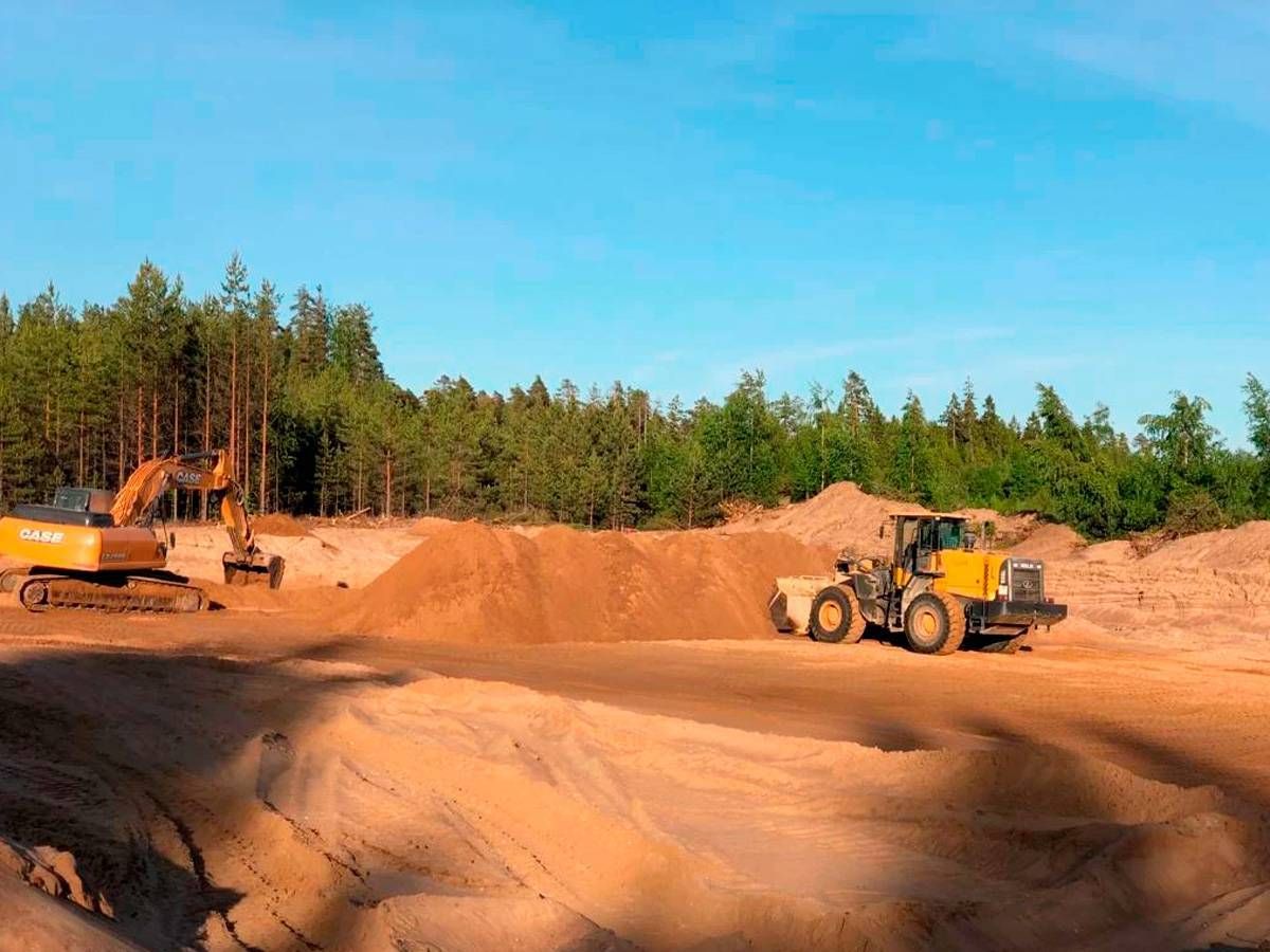 Залесье карьер