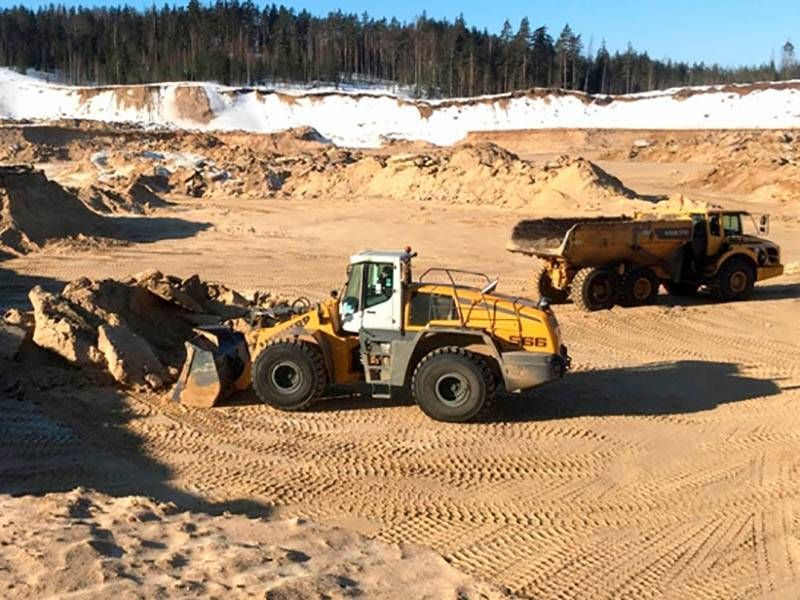 Высокое карьер Ленинградская область