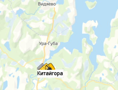 Карьер Китайгора на карте
