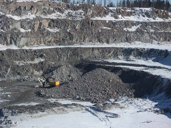 карьер ККНМ Ленинградская область