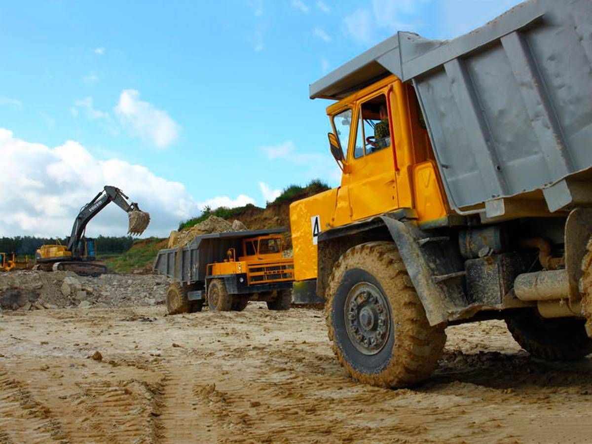 карьер Коломенский  Московская область
