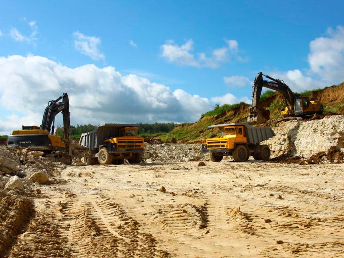 карьер Коломенский  Московская область